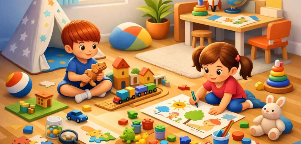 15 Screen Free Activities for Preschoolers at Home