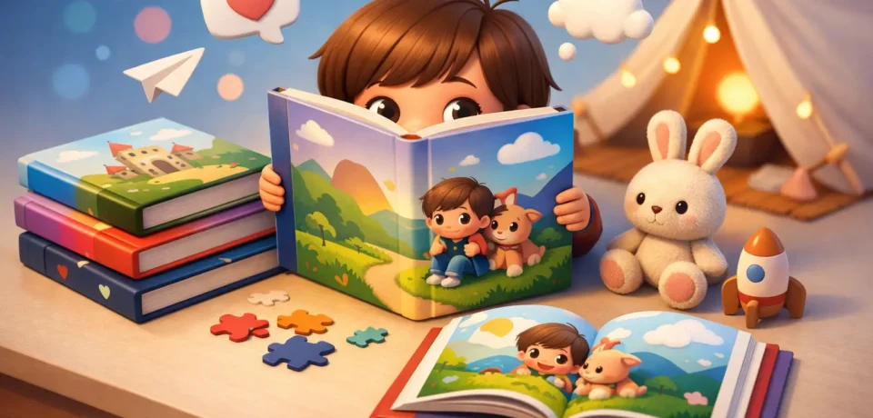 Custom Books for Shy Children That Help
