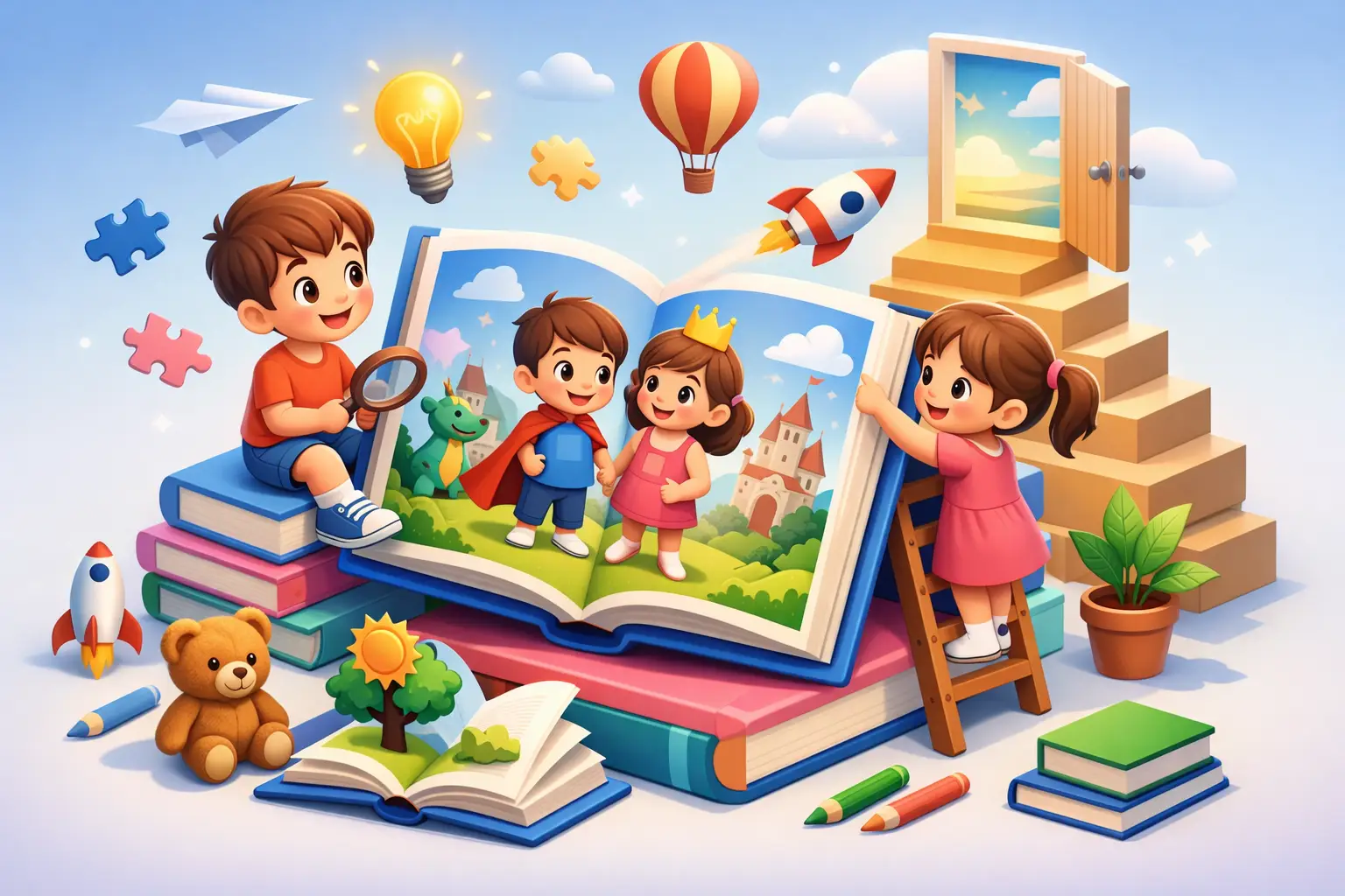 How Personalized Books Help Children Grow