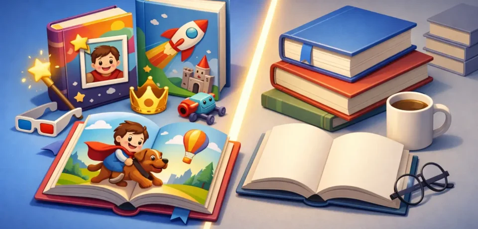 Personalized Books vs Regular Books