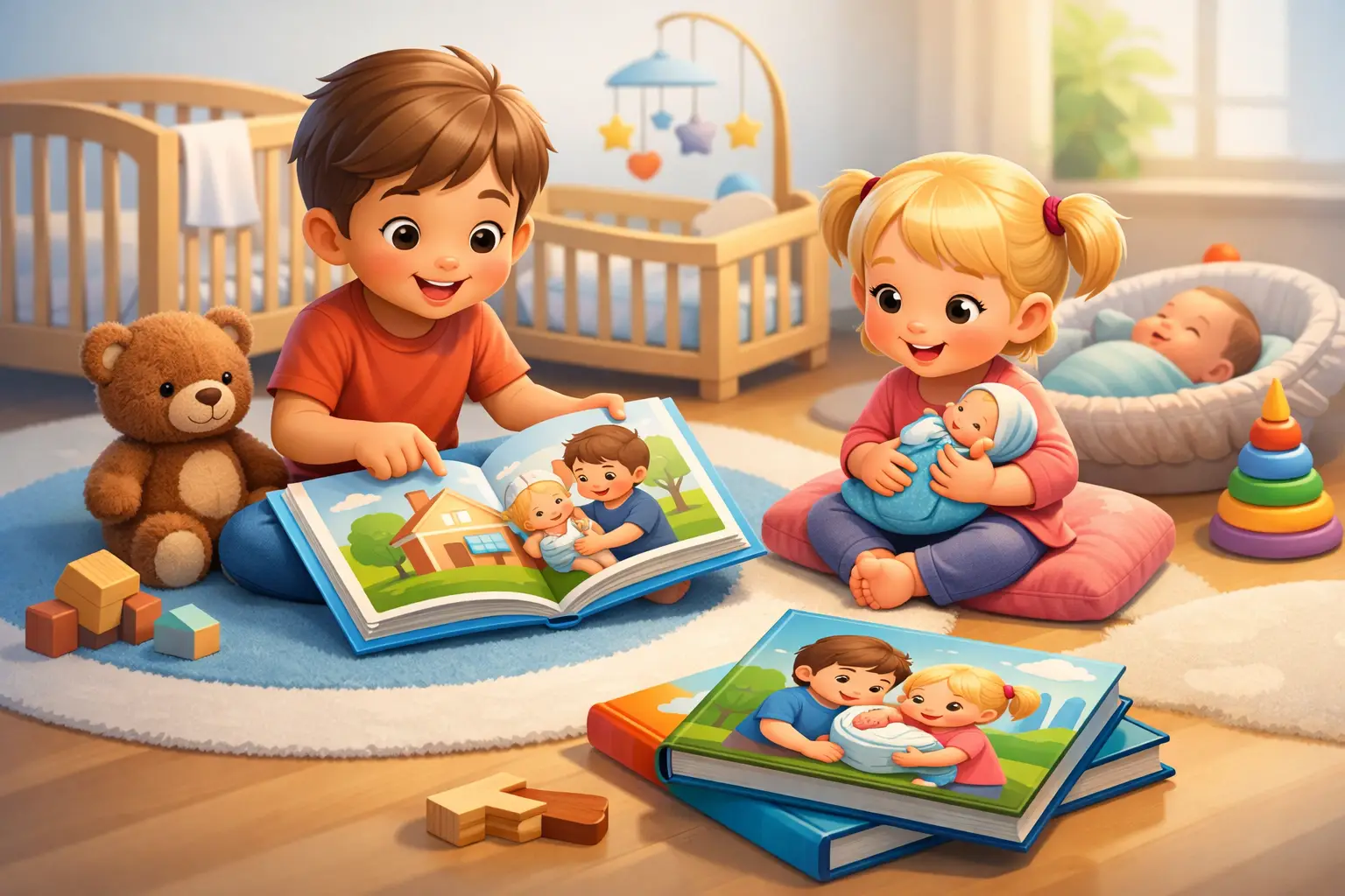 Why Personalized Books for Sibling Transition Work