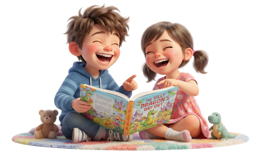 Funny personalized story for kids created with Maple-Kids