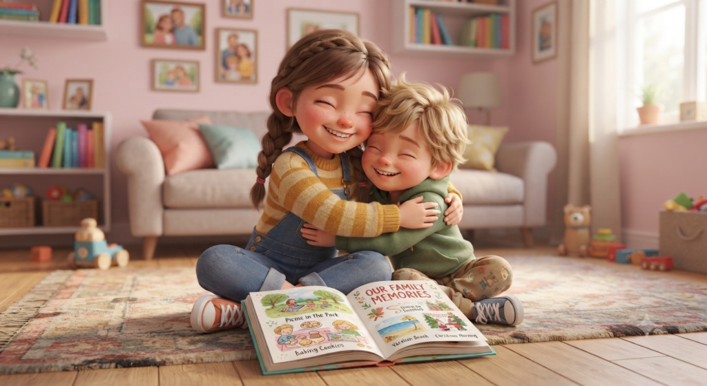 Personalized family memory story maker by Maple-Kids