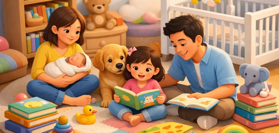 Books for a New Baby and Growing Families