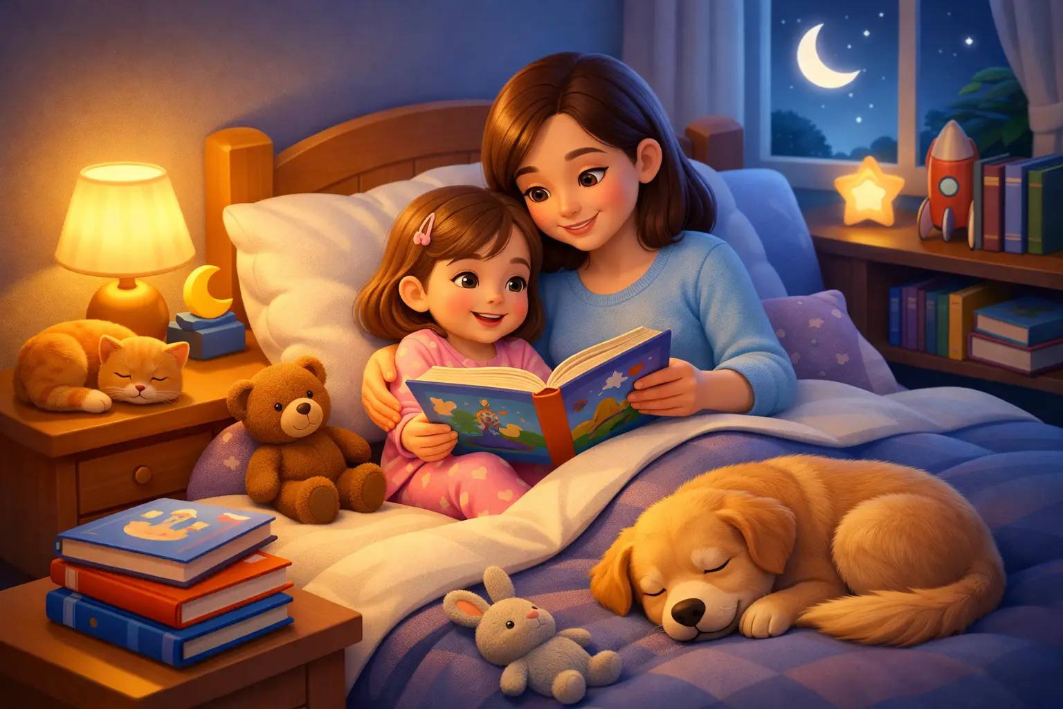 Books for Bedtime Connection That Build Closeness