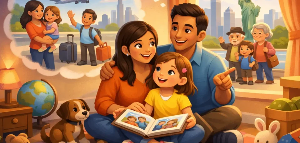 Immigration Family Story Example for Children