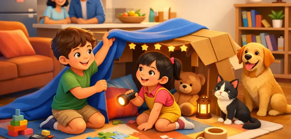 Kids Cooperation Stories for Teamwork at Home