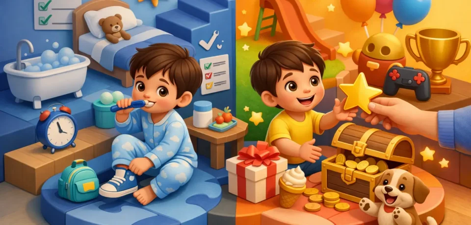 Routines Versus Rewards for Young Children
