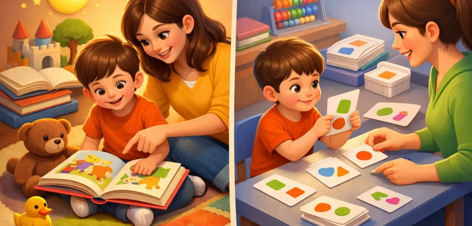 Storybooks Versus Flashcards for Number Learning
